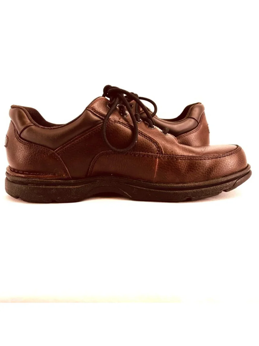 Rockport Mens Ridgefield Eureka Lace-Up Shoe Size 13 Brown leather